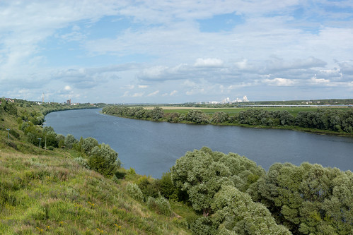 Oka River In Kolomna ©  Konstantin Malanchev