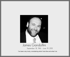 [ RIP : JAMES GANDOLFINI || " TONY SOPRAN...