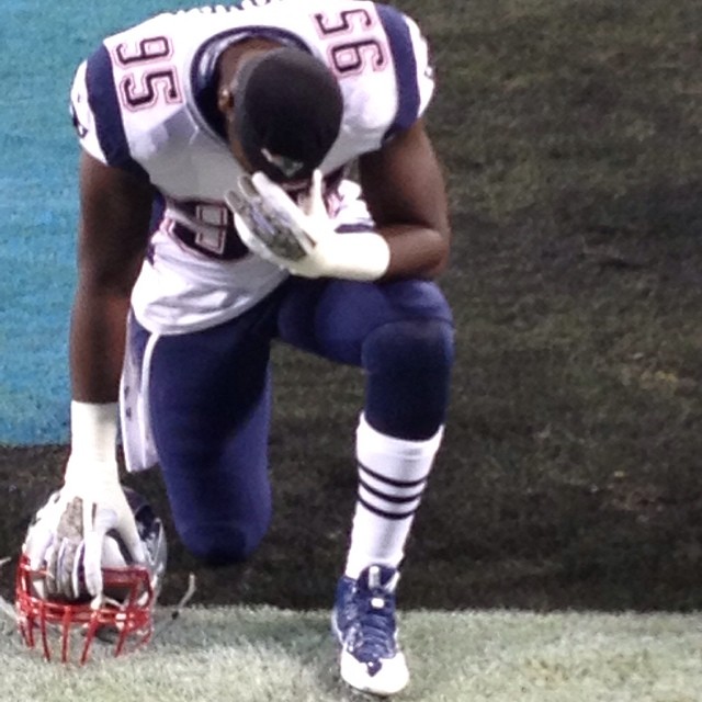 A praying team is nice to see but it just wasnt enough to pull out the win. #patriots #panthers