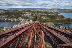 North Queensferry from top of Forth Bridge