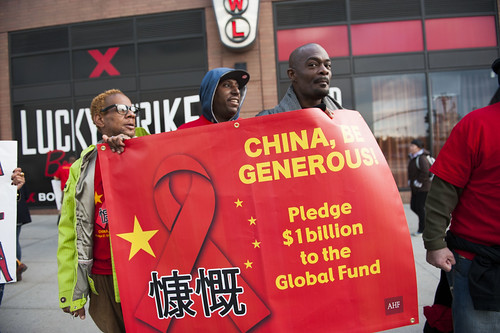 New York: China Global Fund Protest (10/24/13)