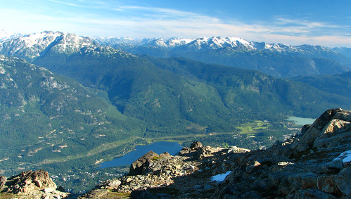 View of Valley from Whistler Peak