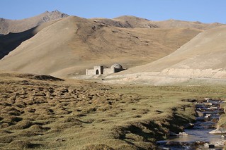Historical Silk Road Tash Rabat Caravanersai Naryn Province KyrgyzstanCentral Asia
