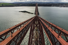 Forth Bridge View South from the Top