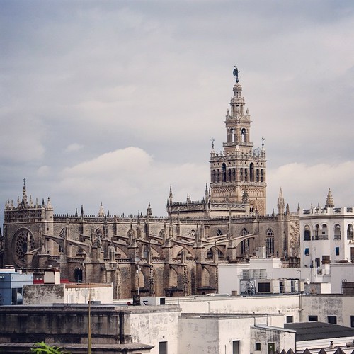 2012     #Travel #Memories #Throwback #2012 #Autumn #Sevilla #Spain  ...   #Cathedral #Landscape #View from #Old #Tower ©  Jude Lee