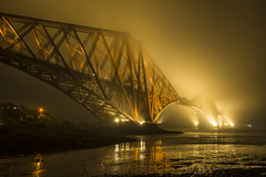 Forth Bridge Fog from North Queensferry