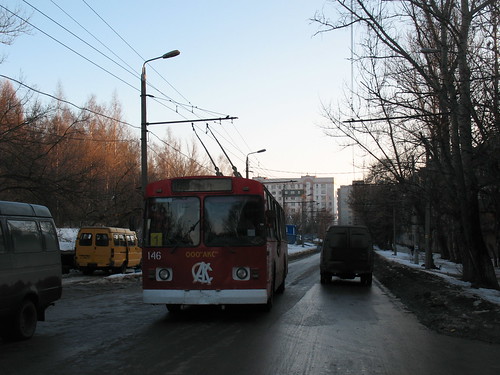 Tula trolleybus 146 -682 built in 1992, sold to Bendery in 2007, withdrawn in 2010. ©  trolleway