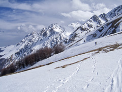 Scialpinismo Gran Sasso - Monte Corvo - Fosso del Monte