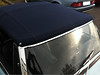 17 Austin Healey 3000 Abschluss zur Dachspitze mit Nagelleiste aus Verdeckmaterial angefertigt hbb 01