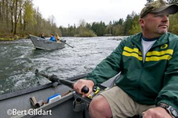 Santiam River and Guide Eric Smith