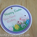 Adorable Round Custom Pink & Purple Easter Hang Tags with bunnies and Eggs <a style="margin-left:10px; font-size:0.8em;" href="http://www.flickr.com/photos/37714476@N03/9468522552/" target="_blank">@flickr</a>
