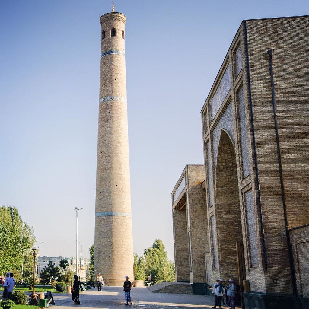 :     ...    ...          #Travel #Memories #Throwback #Tashkent #Uzbekistan ... #Islam #Mosque #Architecture #Tower #Square #Peoples