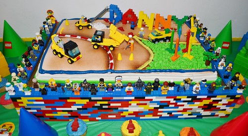 Amazing Lego Birthday Cake