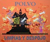 Jedediah Gainer, Polvo de Limpias y Despojo, Acrylic, Glitter and Relief Outliner on Canvas, 60 x 50 cm