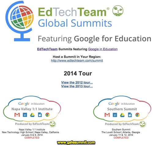 EdTechTeam Global Summits featuring Goog by Wesley Fryer, on Flickr