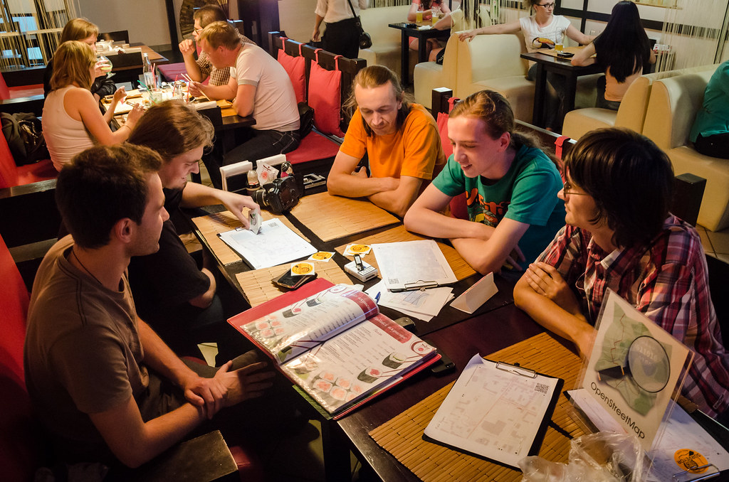 :    // Second mapping party in Penza, Russia
