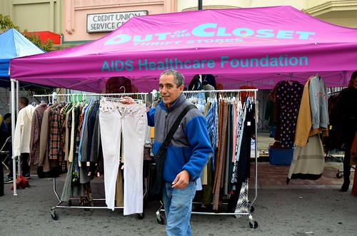 Out of the Closet at the Visitacion Valley Market Bazaar (