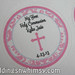 Pink Damask with Cross Religious First Holy Communion Custom Favor Label <a style="margin-left:10px; font-size:0.8em;" href="http://www.flickr.com/photos/37714476@N03/9448660762/" target="_blank">@flickr</a>