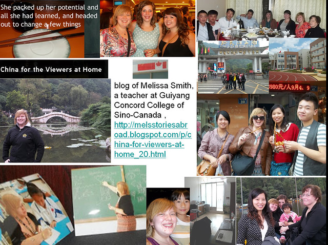 She packed up her potential and all she had learned and went out to change a few things -blog of Melissa Smith, teacher at Guiyang Concord College of Sino-Canada 贵阳中加新世界国际学校 (GCCSC)