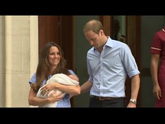 Prince William, Kate & Royal Baby at  Lindo Wing