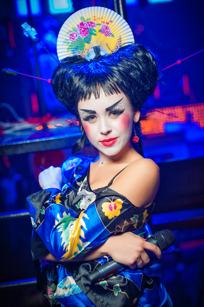 : Atlantic Night Club night of a Geisha show October 18 2013 http://atlantic-club.com.ua