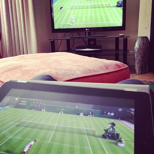 Great first day of #Wimbledon!
