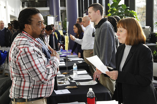 The Skilled Trades Career Fair, pictured above, featured 25 career vendors and 200 participants last year.