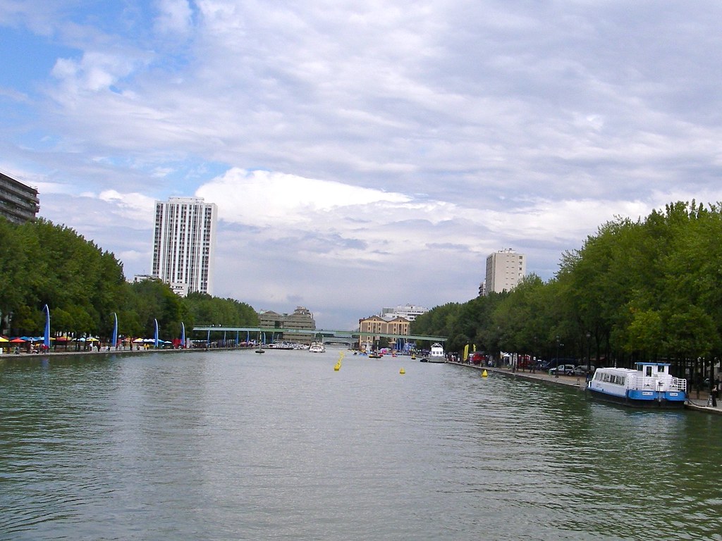 фото: Bassin de la Villette