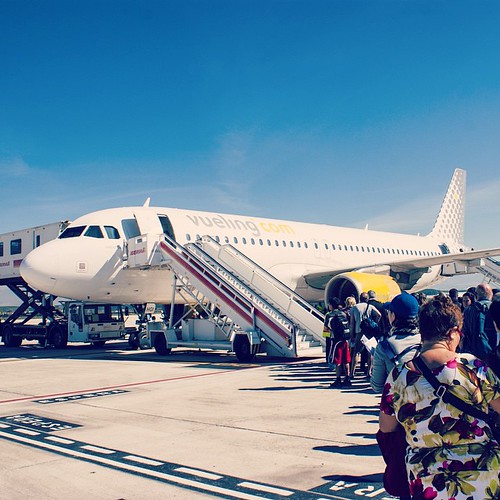 2012     #Travel #Memories #Throwback #2012 #Autumn #Granada #Spain     ... #Airport #Airplane #Vueling #Peoples ©  Jude Lee