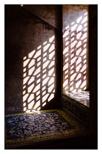Window Grid in Ali Qapu Palace, Esfahan