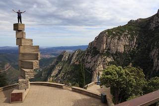Escala de L'Enteniment de Ramón Llul, Santa Maria de Montserrat Abbey, Barcelona, Spain