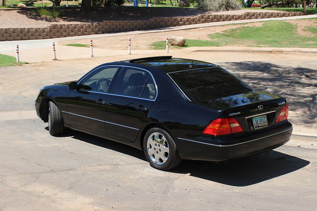 2002 black 02 pre ls onyx lexus 430 facelift ls430 ucf30 prefacelift