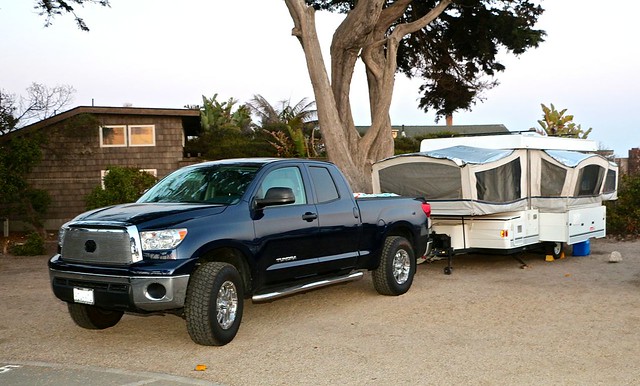 california blue camping beach truck pickup niagara toyota popup pup camper ventura tundra 2011