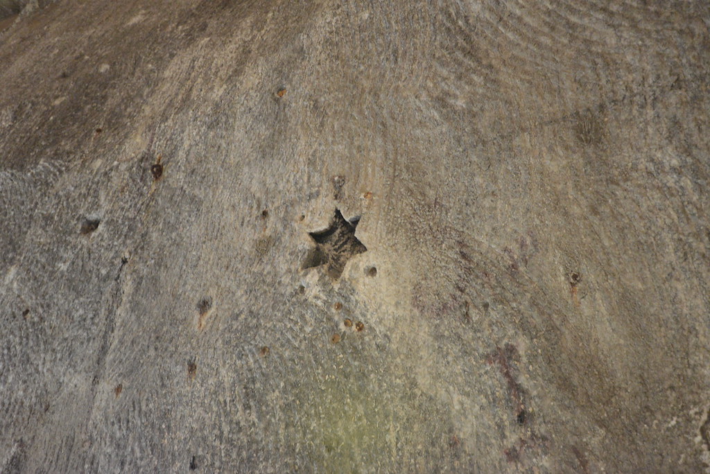 Star of david in the salt mines