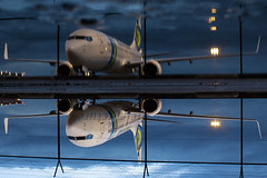 Transavia at Schiphol oost • <a style="font-size:0.8em;" href="http://www.flickr.com/photos/125767964@N08/14944398446/" target="_blank">View on Flickr</a>