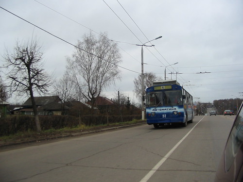 Tula trolleybus 92 VMZ-170 build in 2000, withdrawn in 2015 ©  trolleway
