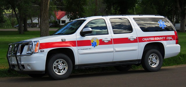 county colorado ambulance yukon ems xl gmc 550 chaffee