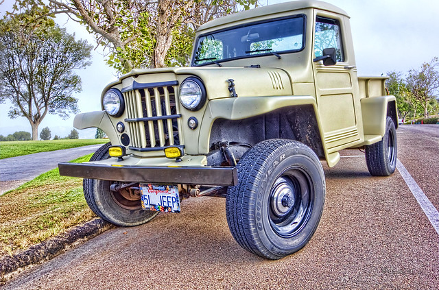 jeep pickup willys 1951