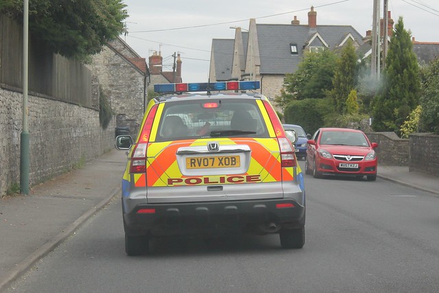 road honda 4x4 police 4wd off wiltshire mere officer patrol crv 2007 response constabulary xob rv07