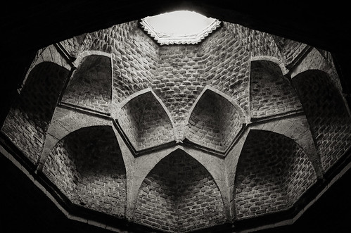Roof of the Medieval Part of Jamé Mosque in Esfahan (Explore 2014-06-28)