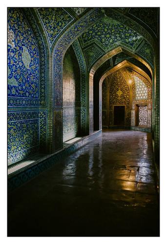 Entrance of Lotfollah Mosque, Esfahan