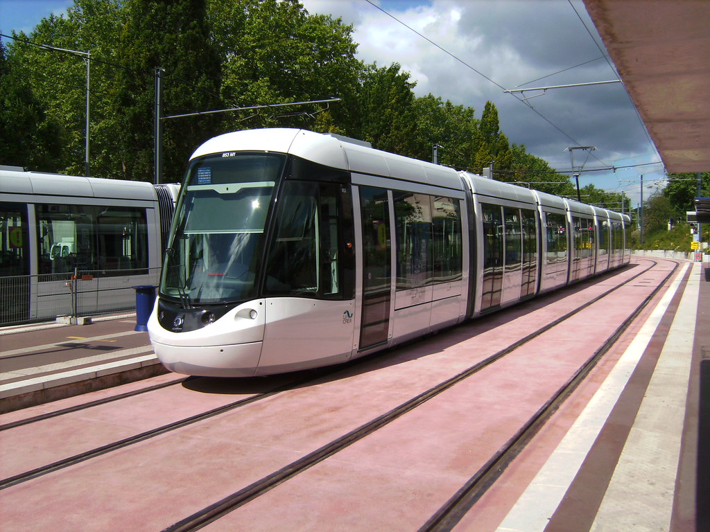: Tram in Rouen (France)