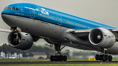 KLM 777 rotating from 36L • <a style="font-size:0.8em;" href="http://www.flickr.com/photos/125767964@N08/15075455698/" target="_blank">View on Flickr</a>
