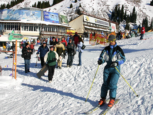 Shymbulak Ski Resort ©  Tore Khan