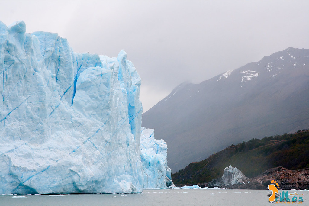 O glaciar Perito Moreno é a terceira maior reserva de água doce do mundo!