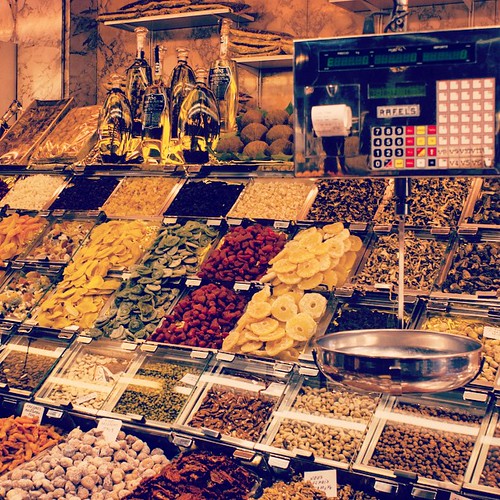 2012     #Travel #Memories #Throwback #2012 #Autumn #Barcelona #Spain      #Rambla #Boqueria #Market #Snack #Eatables #Munchies ©  Jude Lee