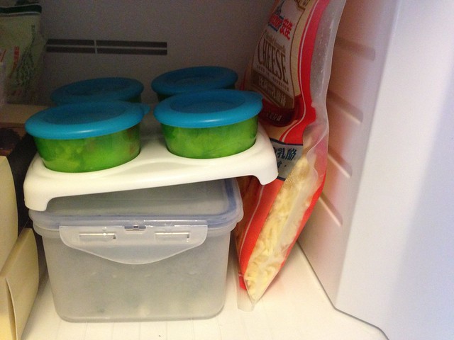 放在冰箱很容易堆疊！@Nuby 鮮果園系列副食品工具