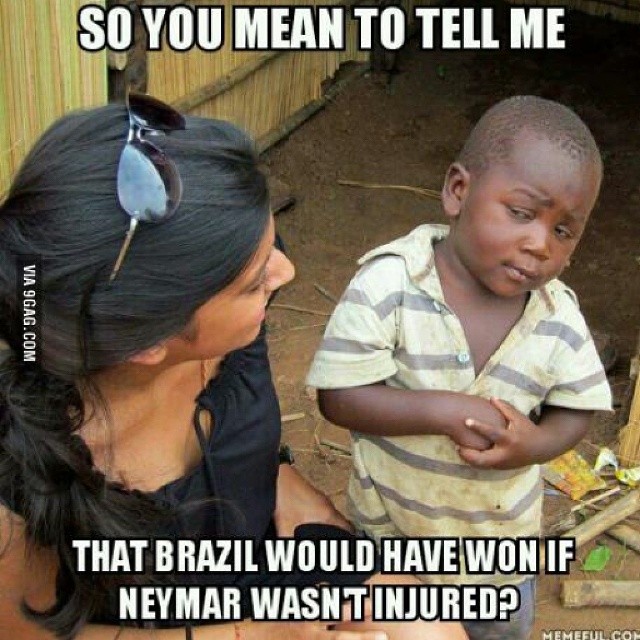 #NEYMAR #WorldCup #Brasil #Brazil #Humiliation