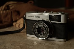 old trip cute vintage lens olympus 40mm 35 aw analogic