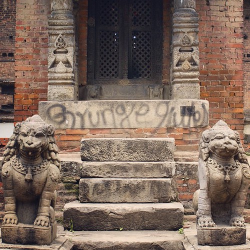   ... 2009   ... #Travel #Memories #2009 #Bhaktapur #Nepal 500  ...     #Old #City #Temple #Statue ©  Jude Lee